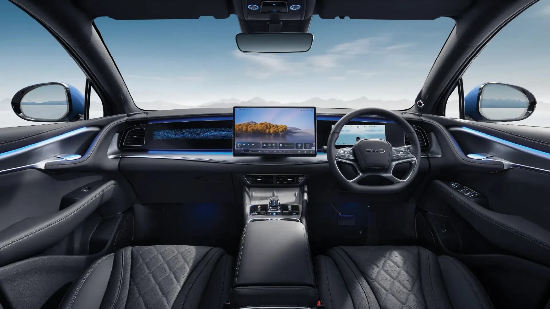 BYD SEALION 7 interior view 1