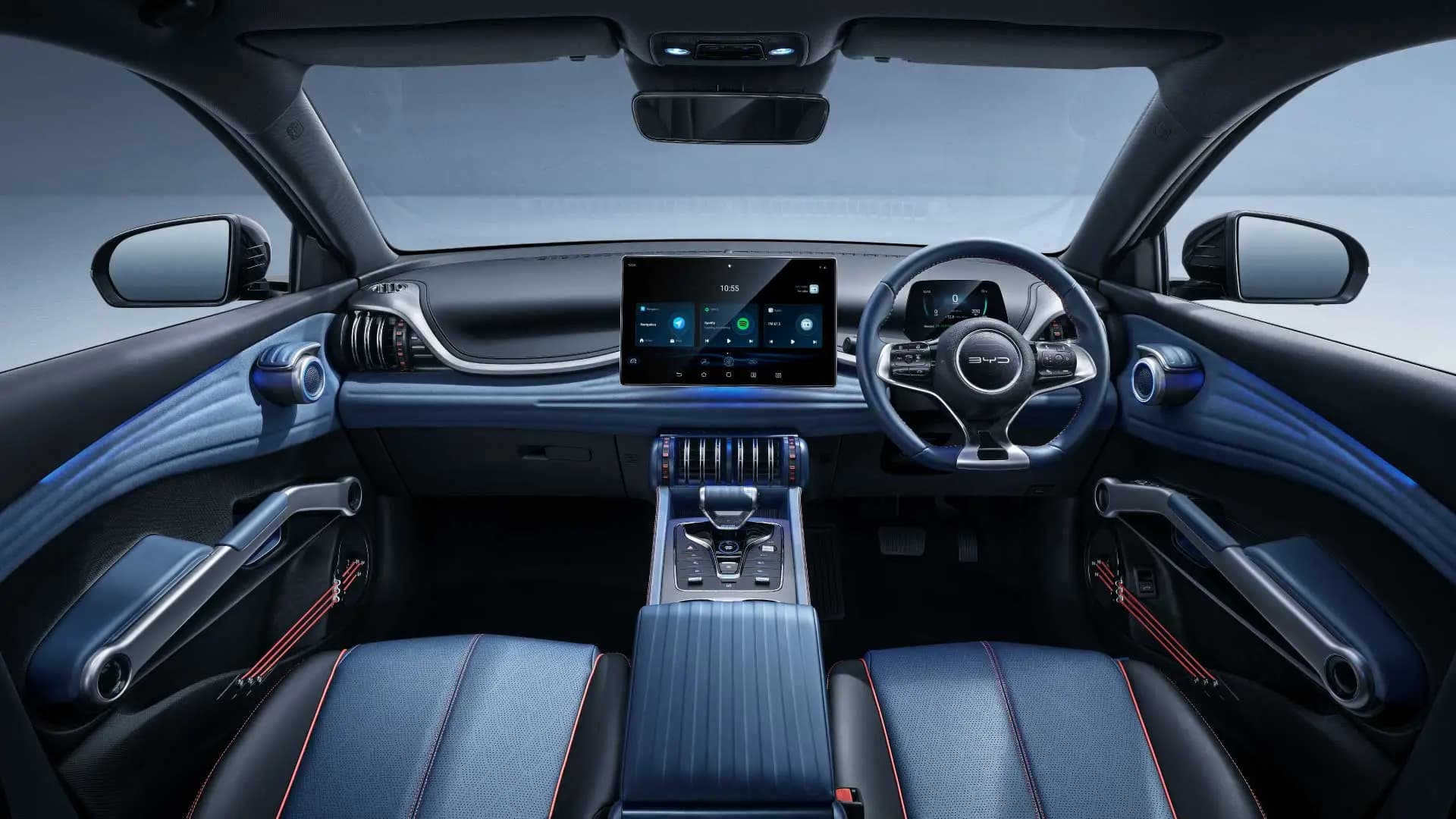 BYD ATTO 3 rhythmic interior